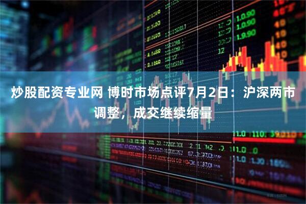 炒股配资专业网 博时市场点评7月2日：沪深两市调整，成交继续缩量